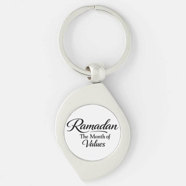 Ramadan der Werte Schlüsselanhänger (Vorderseite)