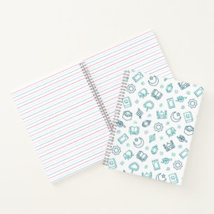 Ramadan Doodles-Notebook Notizbuch