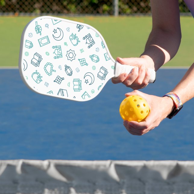 Ramadan Doodles Pickleball Racket Schläger (InSitu)