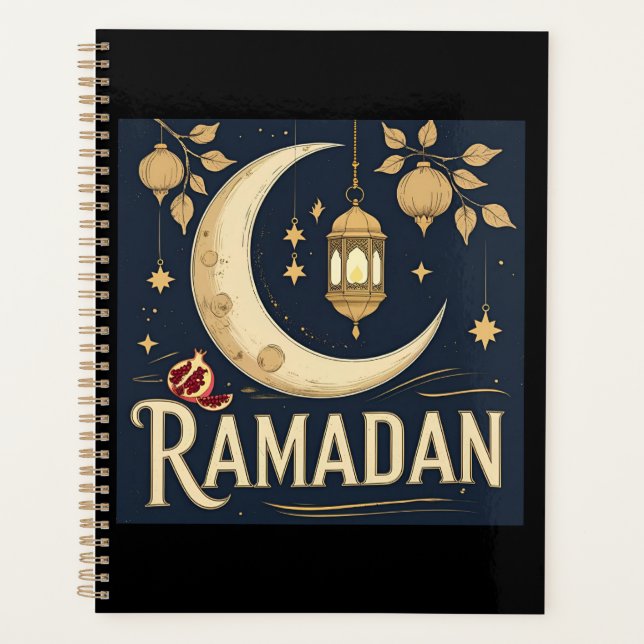 Ramadan fängt Licht, Rhythmus und Reflexion ein Planer (Vorderseite)