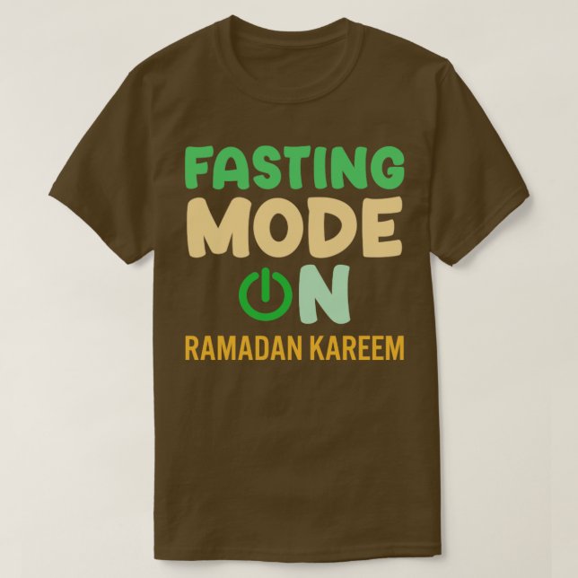 Ramadan fasziniert Mode über glückliche Ramadan-Mu T-Shirt (Design vorne)
