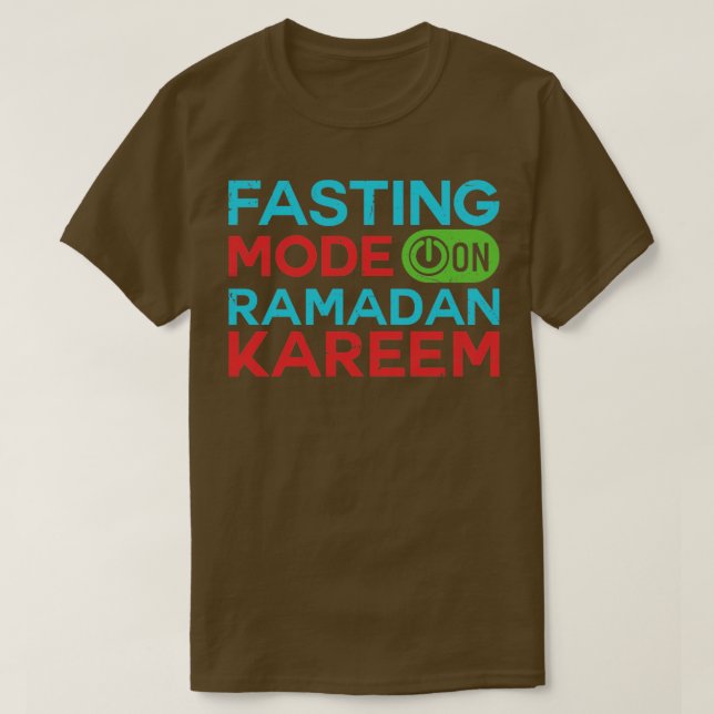 Ramadan fasziniert Mode über glückliche Ramadan-Mu T-Shirt (Design vorne)