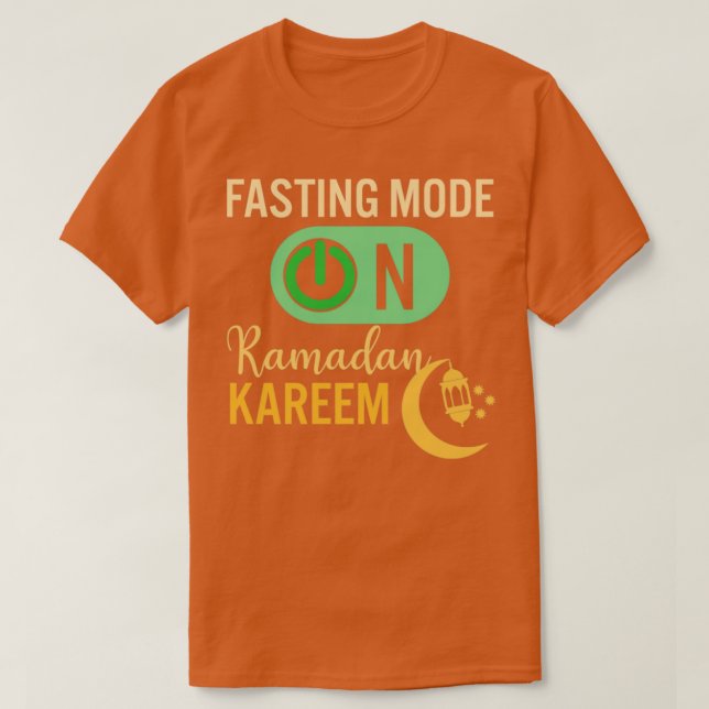Ramadan fasziniert Mode über glückliche Ramadan-Mu T-Shirt (Design vorne)