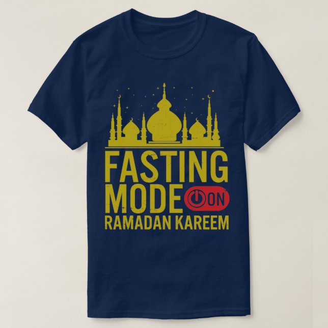 Ramadan fasziniert Mode über glückliche Ramadan-Mu T-Shirt (Design vorne)