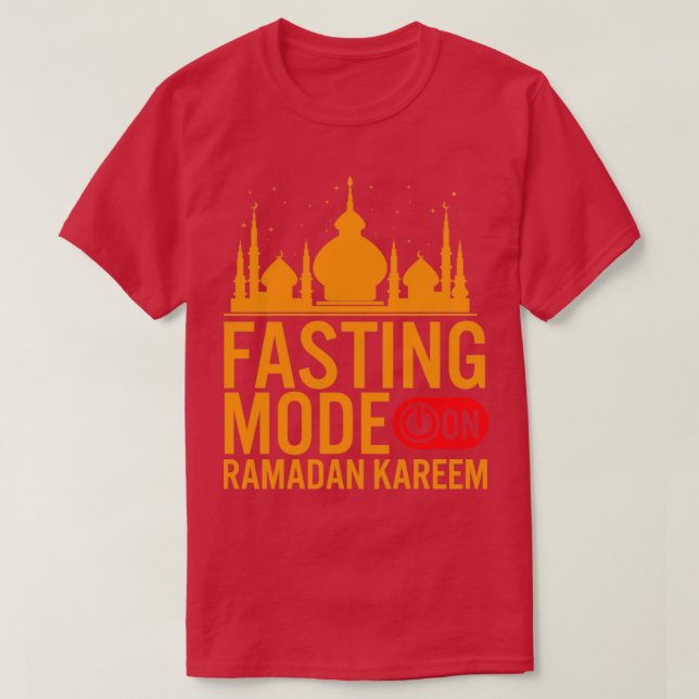 Ramadan fasziniert Mode über glückliche Ramadan-Mu T-Shirt (Design vorne)