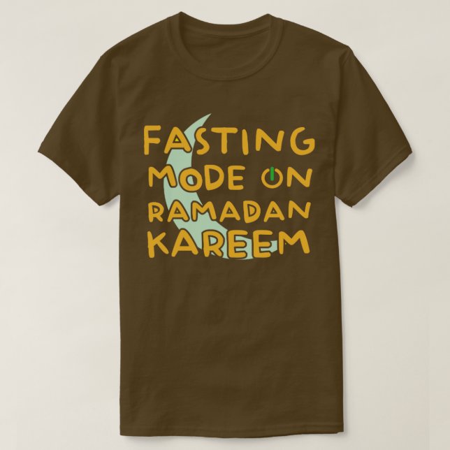 Ramadan fasziniert Mode über glückliche Ramadan-Mu T-Shirt (Design vorne)