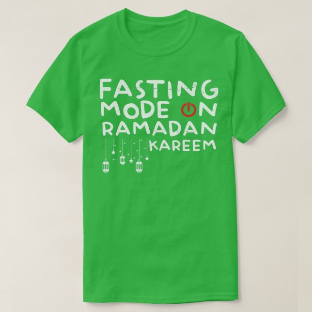 Ramadan fasziniert Mode über glückliche Ramadan-Mu T-Shirt (Design vorne)