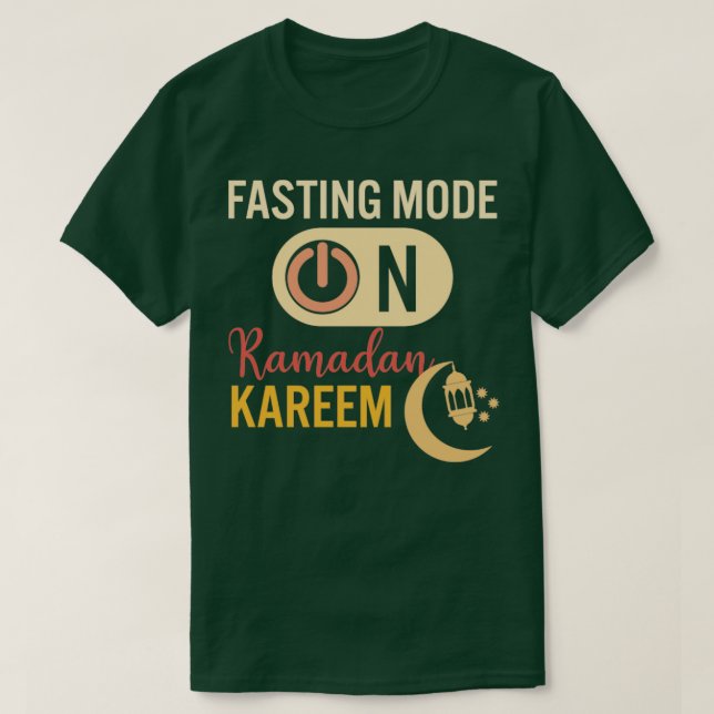 Ramadan fasziniert Mode über glückliche Ramadan-Mu T-Shirt (Design vorne)