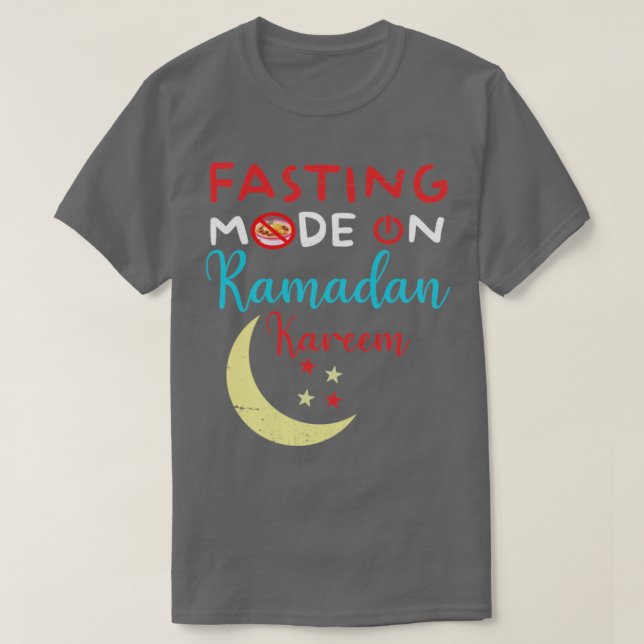 Ramadan fasziniert Mode über glückliche Ramadan-Mu T-Shirt (Design vorne)