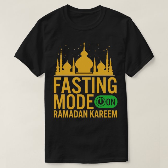 Ramadan fasziniert Mode über glückliche Ramadan-Mu T-Shirt (Design vorne)