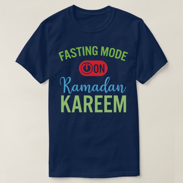 Ramadan fasziniert Mode über glückliche Ramadan-Mu T-Shirt (Design vorne)
