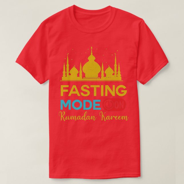 Ramadan fasziniert Mode über glückliche Ramadan-Mu T-Shirt (Design vorne)
