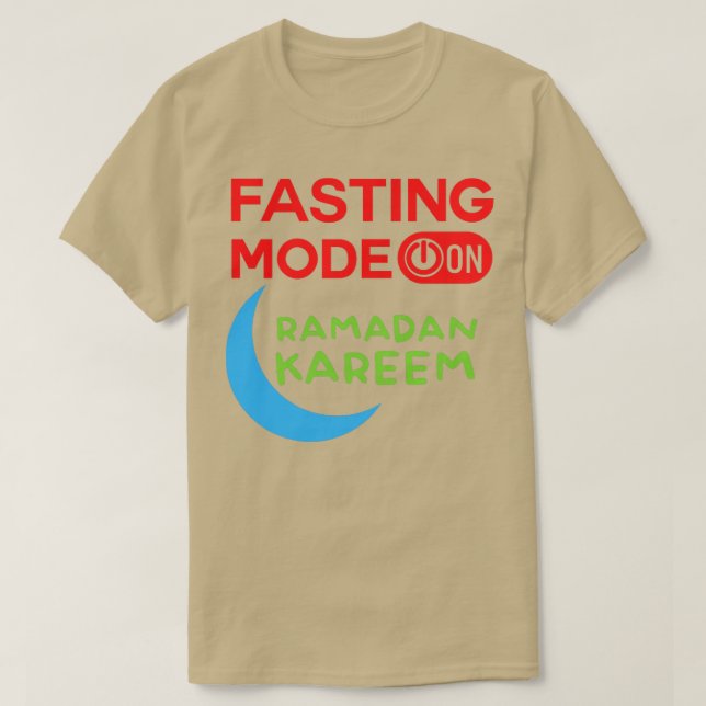 Ramadan fasziniert Mode über glückliche Ramadan-Mu T-Shirt (Design vorne)