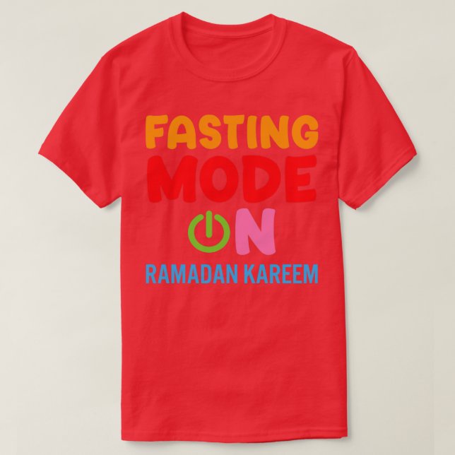 Ramadan fasziniert Mode über glückliche Ramadan-Mu T-Shirt (Design vorne)
