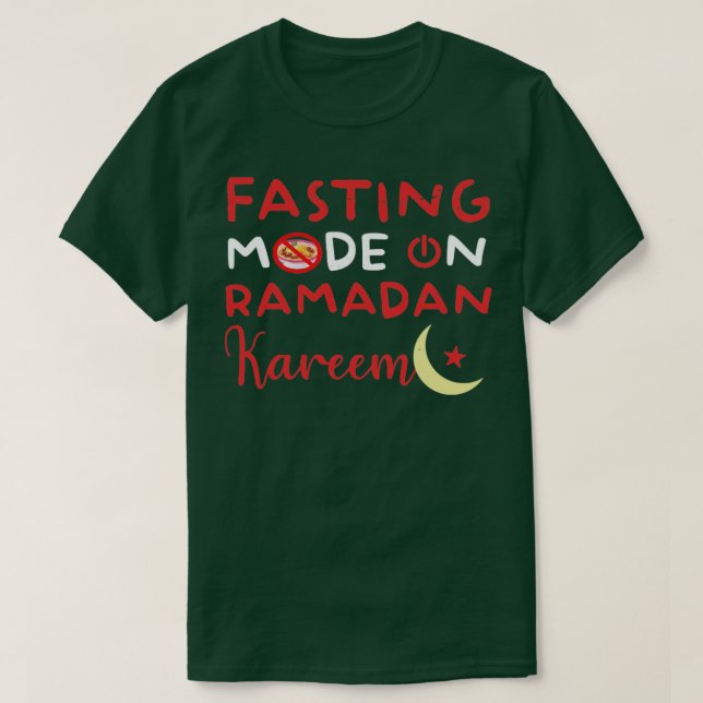 Ramadan fasziniert Mode über glückliche Ramadan-Mu T-Shirt (Design vorne)