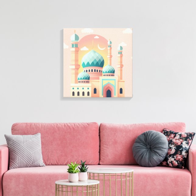 Ramadan-Feier-Wandbild  Leinwanddruck (Insitu (Wohnzimmer))