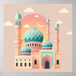 Ramadan-Feier-Wandbild Poster