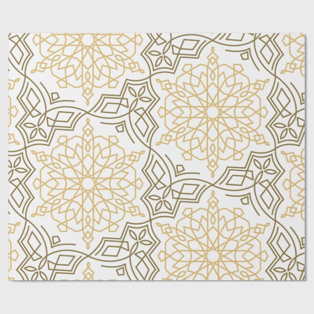 Ramadan Geometric Geschenkpapier (Flach)