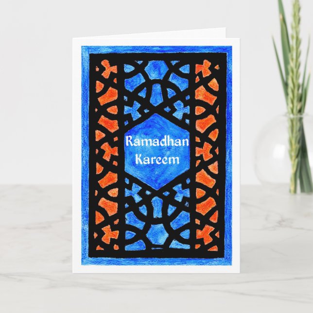 Ramadan Greeting Card Karte (Vorderseite)