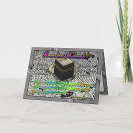 Ramadan-Grüße Karte