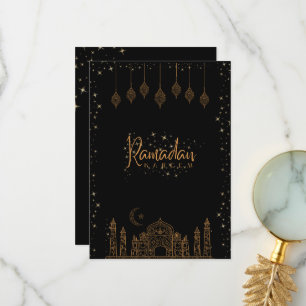 Ramadan Grußkarte Dankeskarte