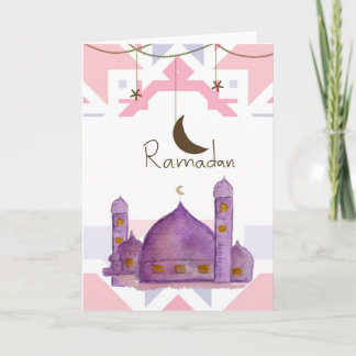 Ramadan-Grußkarte Karte