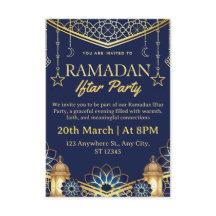 Ramadan-Iftar-Einladungskarte
