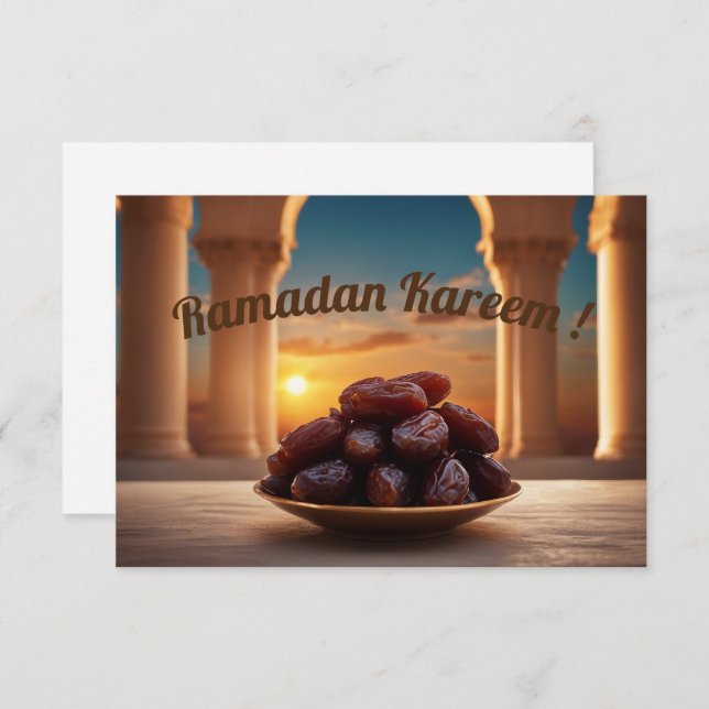 Ramadan Kareem ! (Vorne/Hinten)