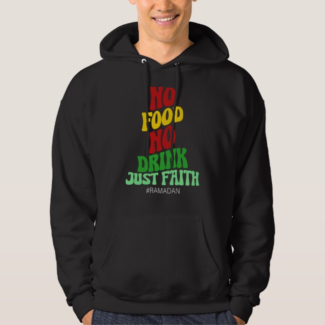 Ramadan Kareem 2023 Islamic Fasting Outfit for Men Hoodie (Vorderseite)