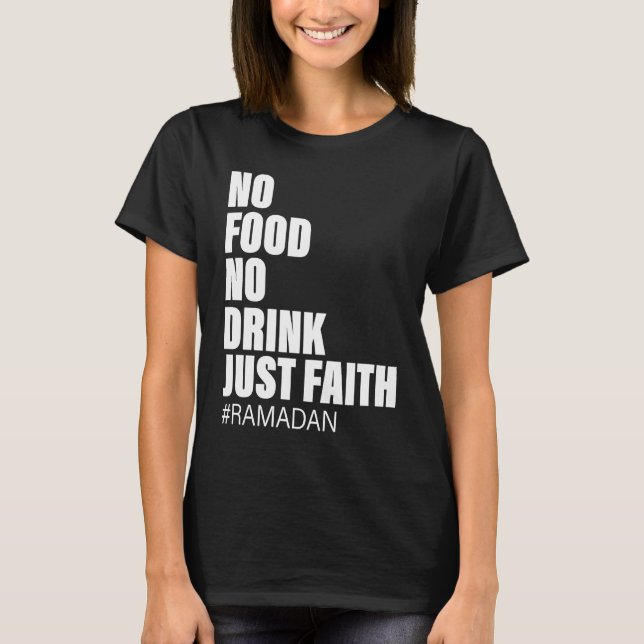 Ramadan Kareem 2023 Islamic Fasting Outfit for Men T-Shirt (Vorderseite)