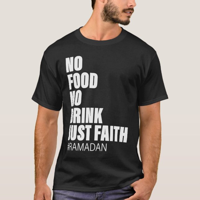 Ramadan Kareem 2023 Islamic Fasting Outfit for Men T-Shirt (Vorderseite)