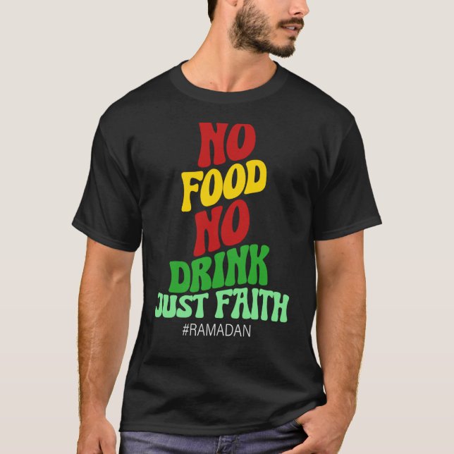 Ramadan Kareem 2023 Islamic Fasting Outfit for Men T-Shirt (Vorderseite)