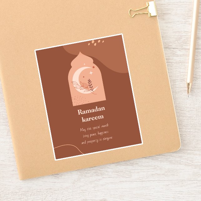 Ramadan Kareem Aufkleber (Notizbuch)