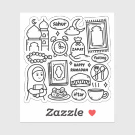 Ramadan Kareem Aufkleber