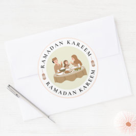 Ramadan Kareem Aufkleber für Geschenke