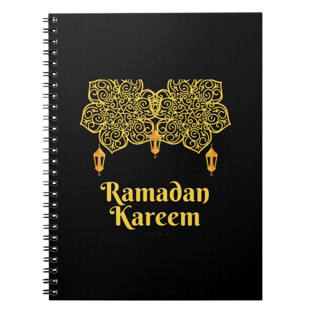 Ramadan Kareem Bedeutung - Eid Mubarak 2026 Notizblock (Vorderseite)