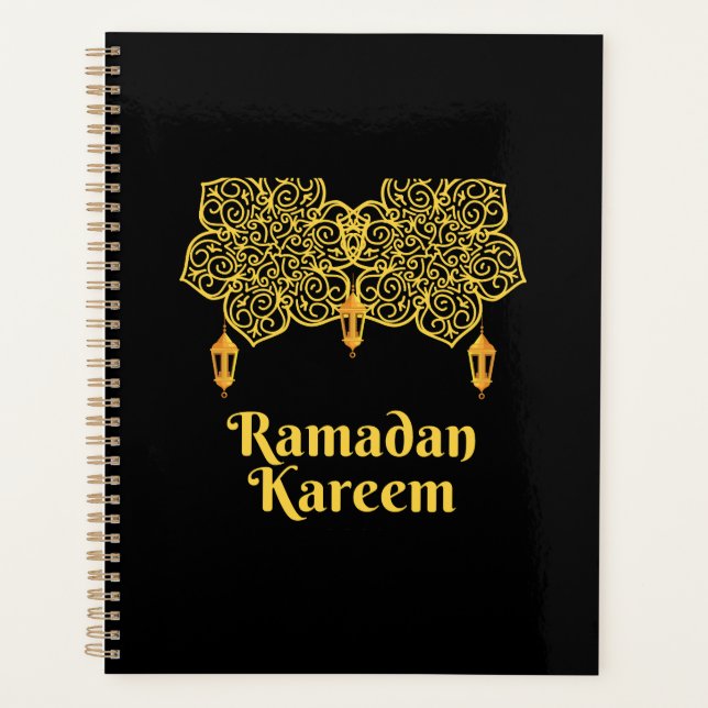 Ramadan Kareem Bedeutung - Eid Mubarak 2026 Planer (Vorderseite)