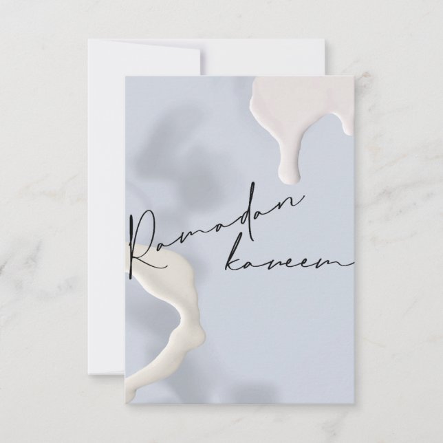 Ramadan Kareem! Dankeskarte (Vorderseite)