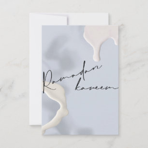 Ramadan Kareem! Dankeskarte