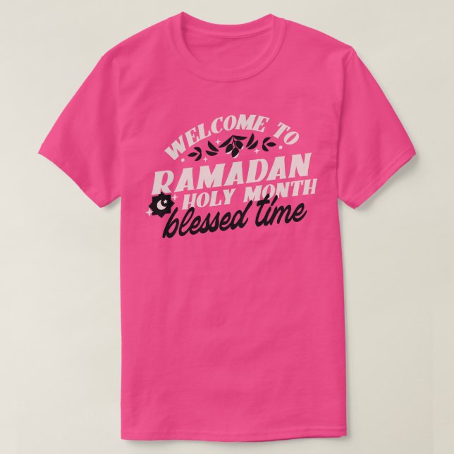 Ramadan Kareem Eid Mubarak Muslim Islam 3 T-Shirt (Design vorne)