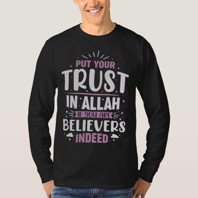 Ramadan Kareem Fasting  For Muslim Islamic  Idea   T-Shirt (Vorderseite)