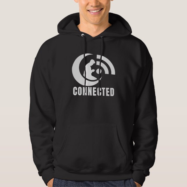 Ramadan Kareem First Salah Eid Connected Islamic M Hoodie (Vorderseite)