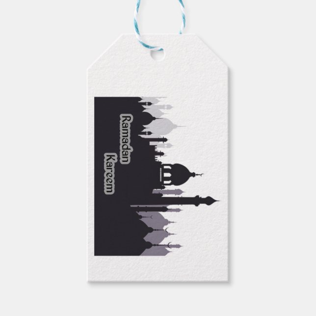 Ramadan Kareem Geschenkanhänger (Vorderseite)