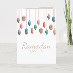 Ramadan Kareem Geschenkkarte Feiertagskarte