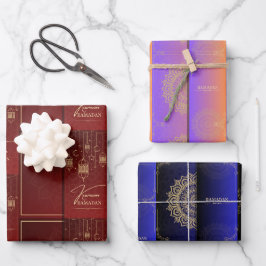 Ramadan Kareem Geschenkpackung Geschenkpapier Set