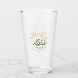 Ramadan Kareem Glaskelch Glas