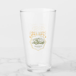 Ramadan Kareem Glaskelch Glas