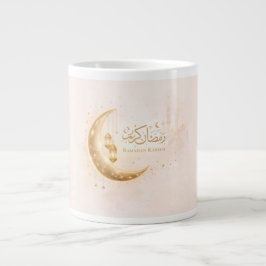 Ramadan Kareem Gold Halbmond Tasse – Elegant Islam