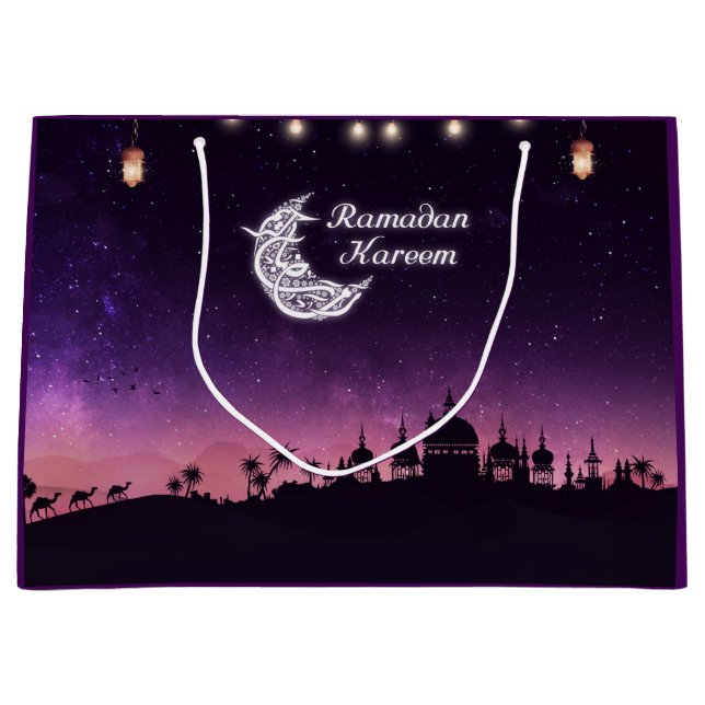 Ramadan Kareem Große Geschenktüte (Vorderseite)