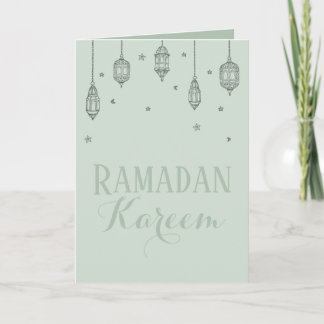 Ramadan Kareem Grußkarte ,Geschenkkarte Karte